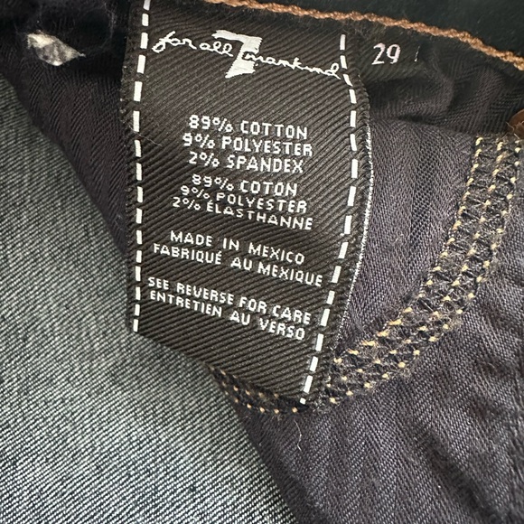 7 For All Mankind Gwenevere High-Waist Ankle Skinny Jeans. Size 29. - Picture 3 of 5